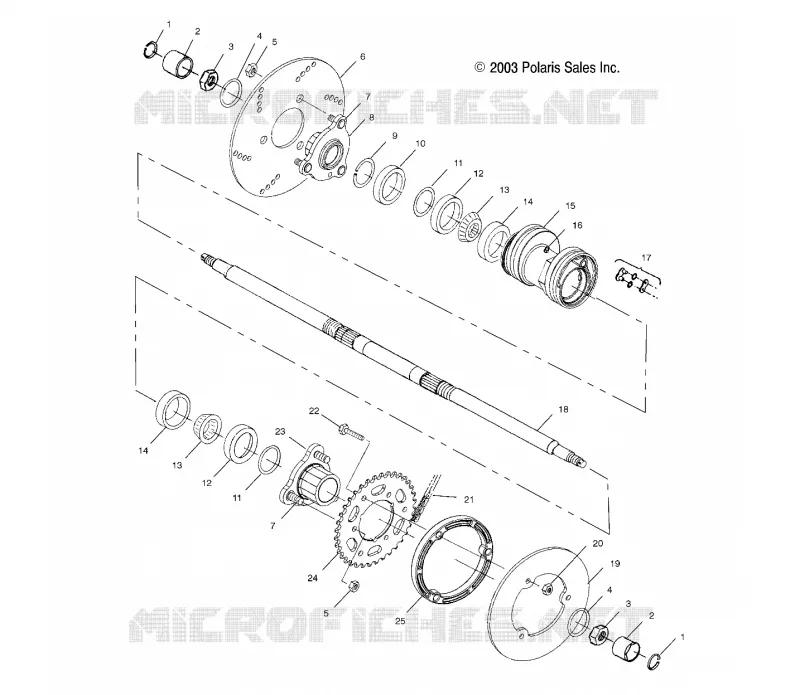 REAR HOUSING