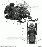 DECALS, ADVENTURE, RED SIDE PANEL OPTION