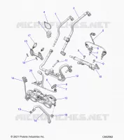 FUEL SYSTEM, RAIL, LINES AND THROTTLE BODY