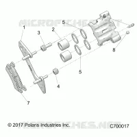 FRONT BRAKE CALIPER