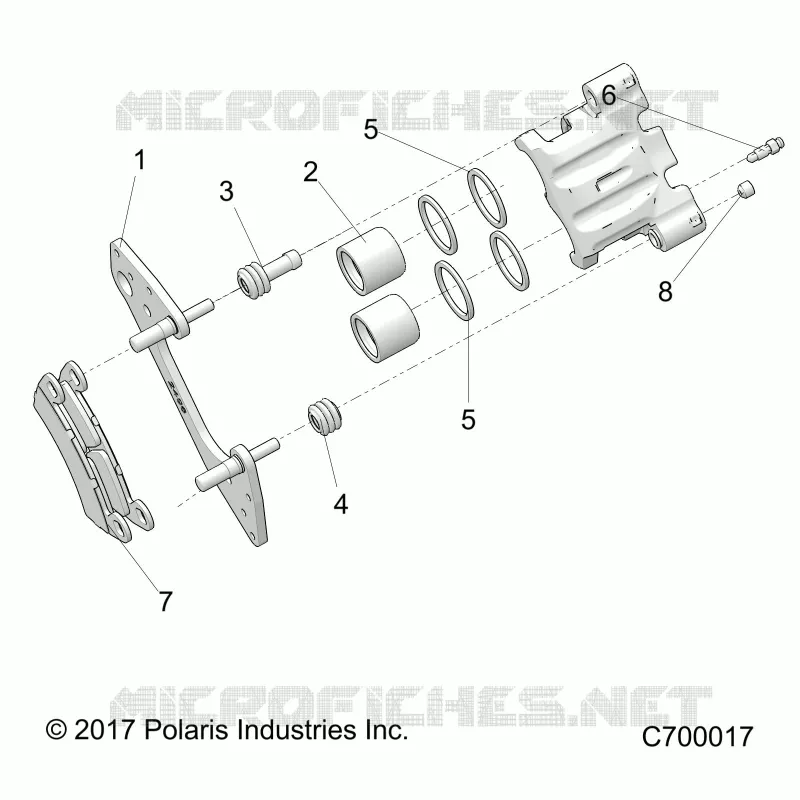FRONT BRAKE CALIPER