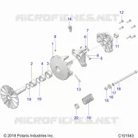DRIVE TRAIN, PRIMARY CLUTCH