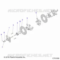 SUSPENSION, REAR CARRIER AND HUB