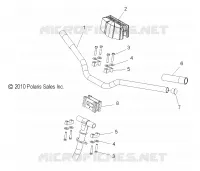 STEERING, HANDLEBAR MOUNTING