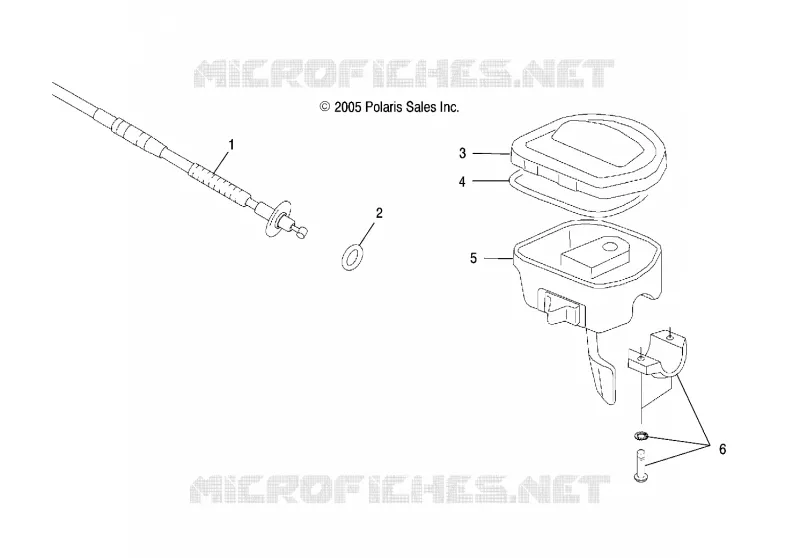 CONTROLS-THROTTLE   ASM/CABLE