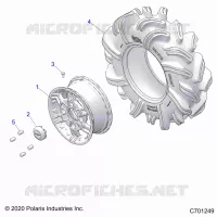 WHEELS, FRONT