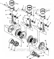 PISTON   CRANKSHAFT RXL TOURING E940869 (49274327430036)