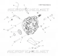 DRIVE TRAIN, GEARCASE MOUNTING