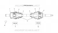 DRIVE SHAFT, FRONT
