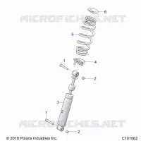 REAR SUSPENSION SHOCKS