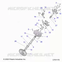 DRIVE TRAIN, PRIMARY CLUTCH