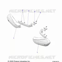 STEERING, HAND GUARDS