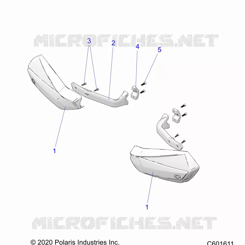 STEERING, HAND GUARDS