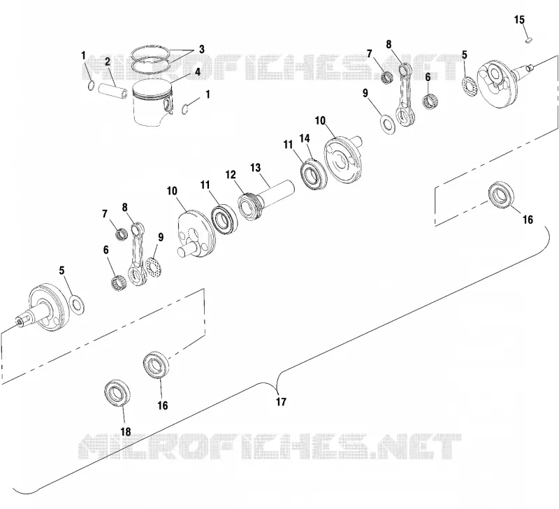 PISTON   CRANKSHAFT