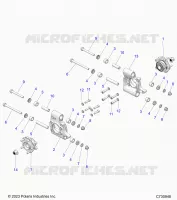 SUSPENSION, REAR CARRIER