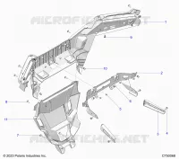 REAR BODYWORK BUMPER,
