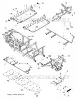 CHASSIS, FRAME AND FRONT BUMPER