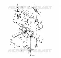 THROTTLE   BODY  500 SP/500 SKS (4921262126043A)