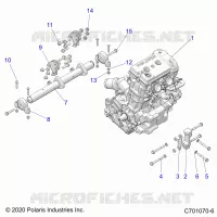 ENGINE, MOUNTING