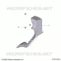ENGINE, THROTTLE PEDAL