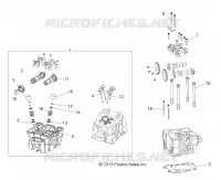 CYLINDER HEAD, CAMS AND VALVES