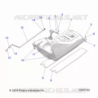 FUEL SYSTEM, FUEL TANK ASM.