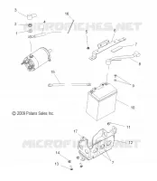 BATTERY AND CABLES