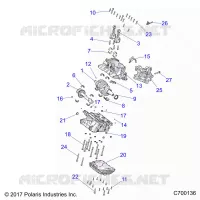 ENGINE, CRANKCASE AND CRANKSHAFT