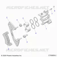 FRONT BRAKE CALIPER