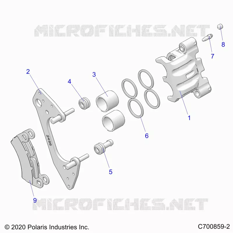 FRONT BRAKE CALIPER