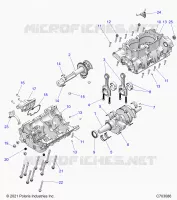 ENGINE, CRANKCASE AND CRANKSHAFT