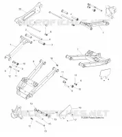 REAR SUSPENSION CONTROL ARMS