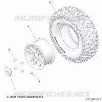 WHEELS, FRONT