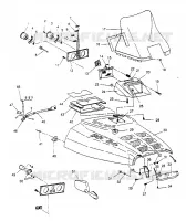 HOOD ASSEMBLY RXL TOURING 0950869 (4928982898A012)