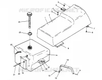 SEAT   GAS TANK WIDETRAK GT 0962061 AND EUROPEAN WIDETRAK GT E962061 (4931623162A006)