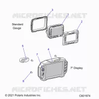 ELECTRICAL, MULTI FUNCTION GAUGE