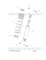 SUSPENSION, FRONT SHOCK MOUNTING