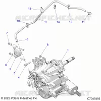 DRIVE TRAIN, MAIN GEARCASE MOUNTING