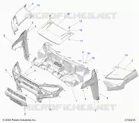 HOOD AND FRONT FACIA