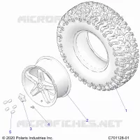 WHEELS, FRONT/REAR