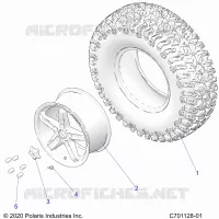 WHEELS, FRONT/REAR