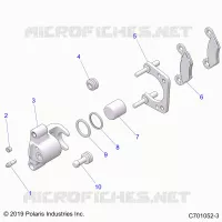 BRAKES, REAR CALIPER