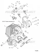 ENGINE, AIR INTAKE MANIFOLD