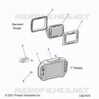 ELECTRICAL, MULTI FUNCTION GAUGE