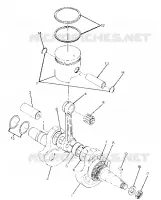 CRANKSHAFT AND PISTON ASSEMBLY (4915951595037A)