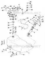 FUEL TANK SL 650/B924058 (4922922292005A)