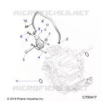 DRIVE TRAIN, MAIN GEARCASE MOUNTING