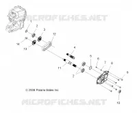 DRIVE TRAIN, MAIN GEARCASE OUTPUT SHAFT