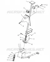 STEERING POST   ASSEMBLY  XPLORER 4X4 W959140 (4930223022B013)