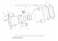 REAR BRAKE CALIPER